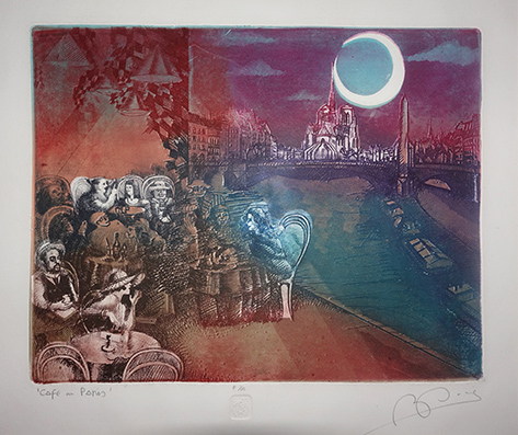 Café de Paris por Bernal Ponce, Juan