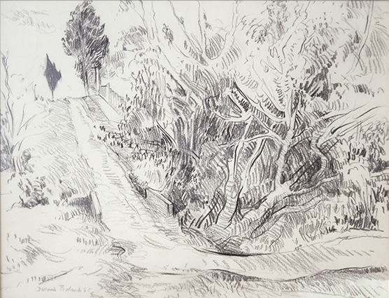 Hacia el cementerio por Bolandi, Dinorah