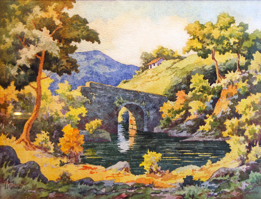 Puente de piedra # 2 por Pacheco, Fausto