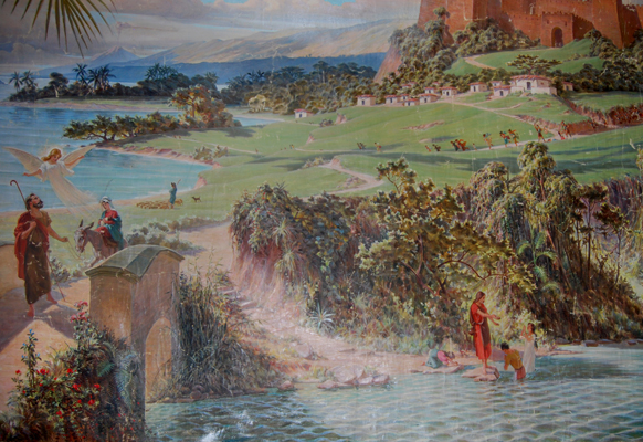 Alegoría religiosa (detalle) por Span, Emil