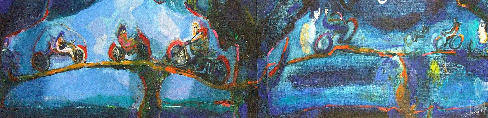 El día y la noche (díptico) por Fernández, Rafael (Rafa)