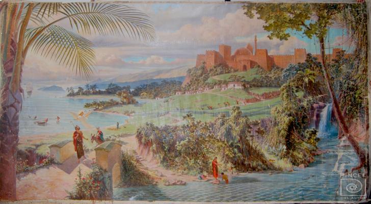 Alegoría religiosa por Span, Emil