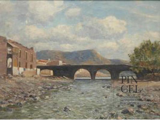 Río en México por Langenberg, Gustave