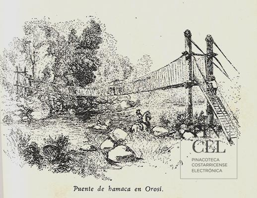 Puente de hamaca en Orosí por Paéz, Ramón (extranjero). Documental