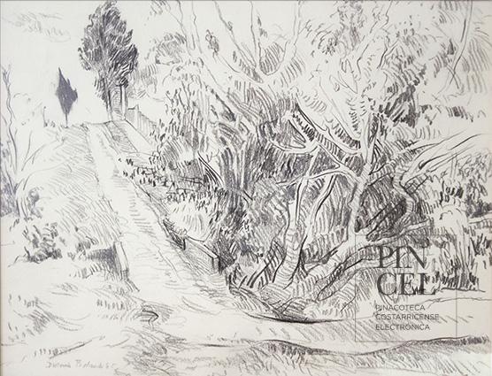 Hacia el cementerio por Bolandi, Dinorah